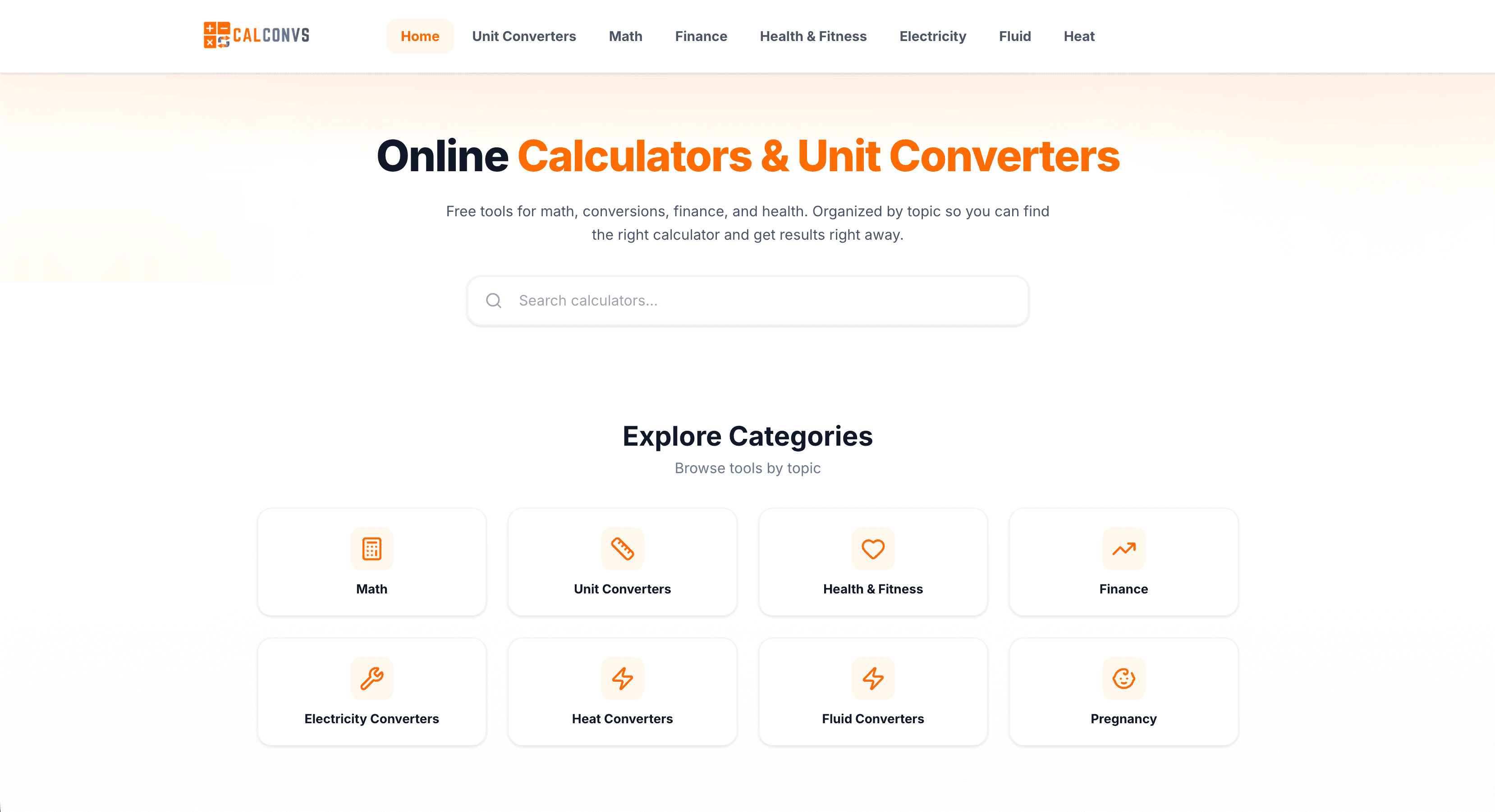 CalConvs screenshot